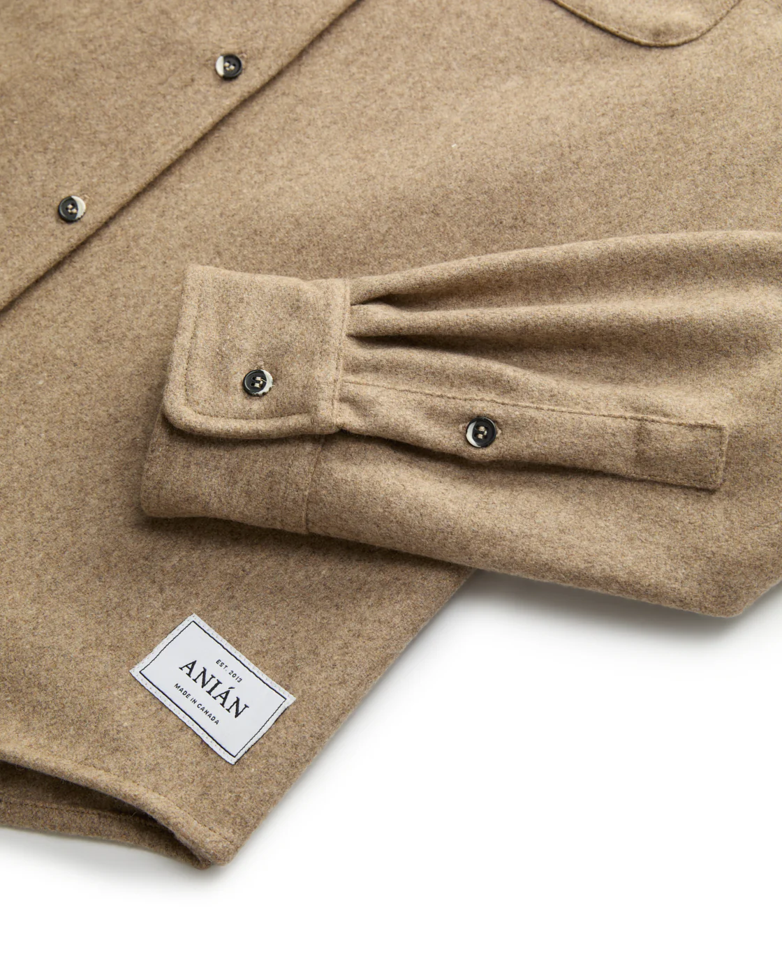 The Modern Melton Wool Shirt (600GSM) - Image 13