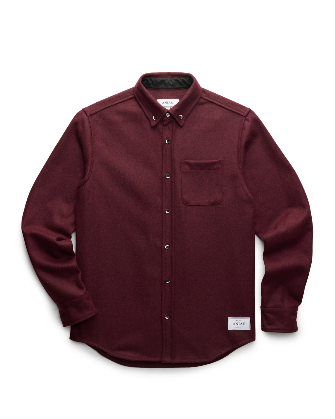 The Modern Melton Wool Shirt (600GSM) - Image 19