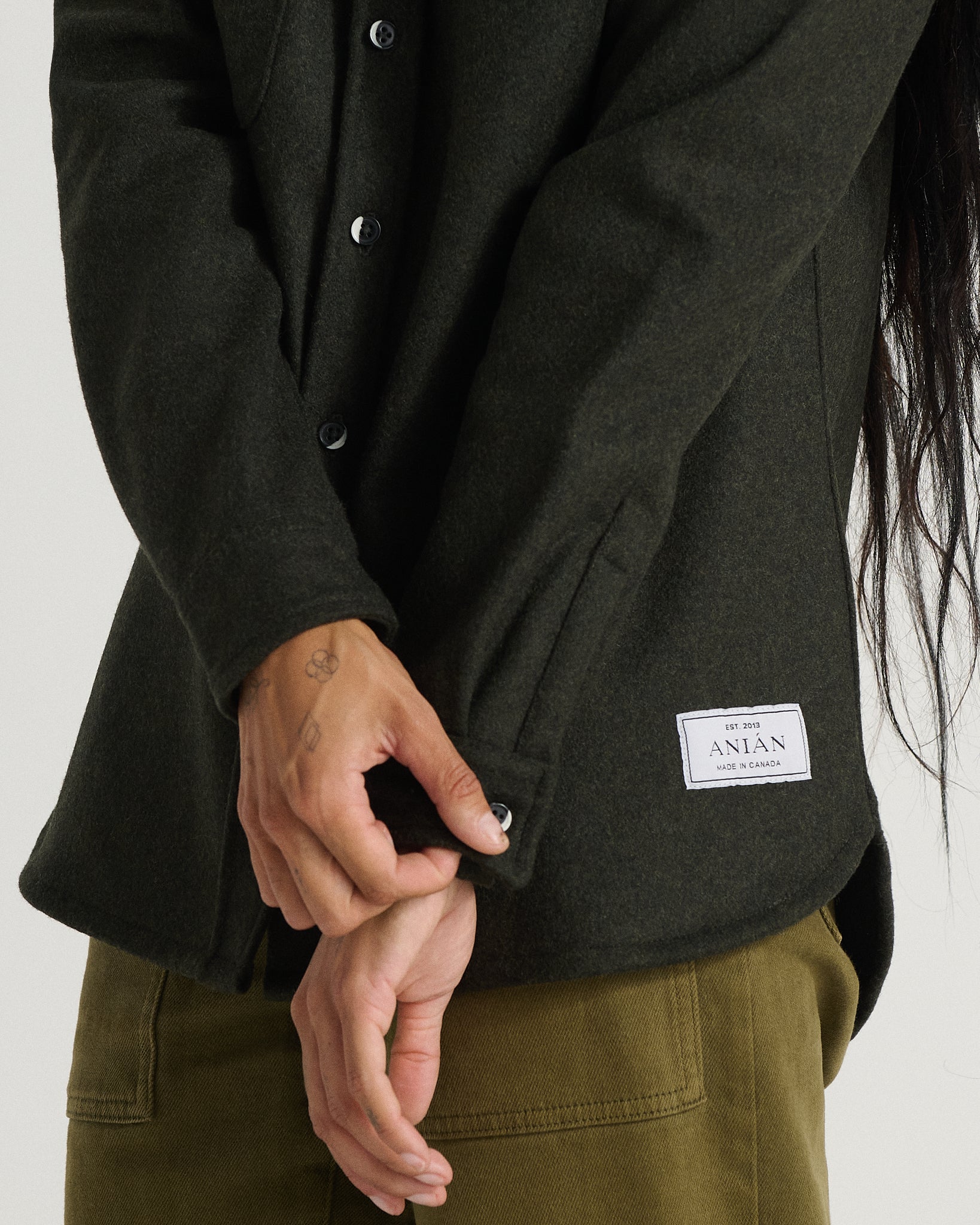 Lightweight Melton Wool (400GSM) - Image 19